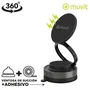 Muvit Soporte de smartphone para coche For Change MCCHL0035 Negro